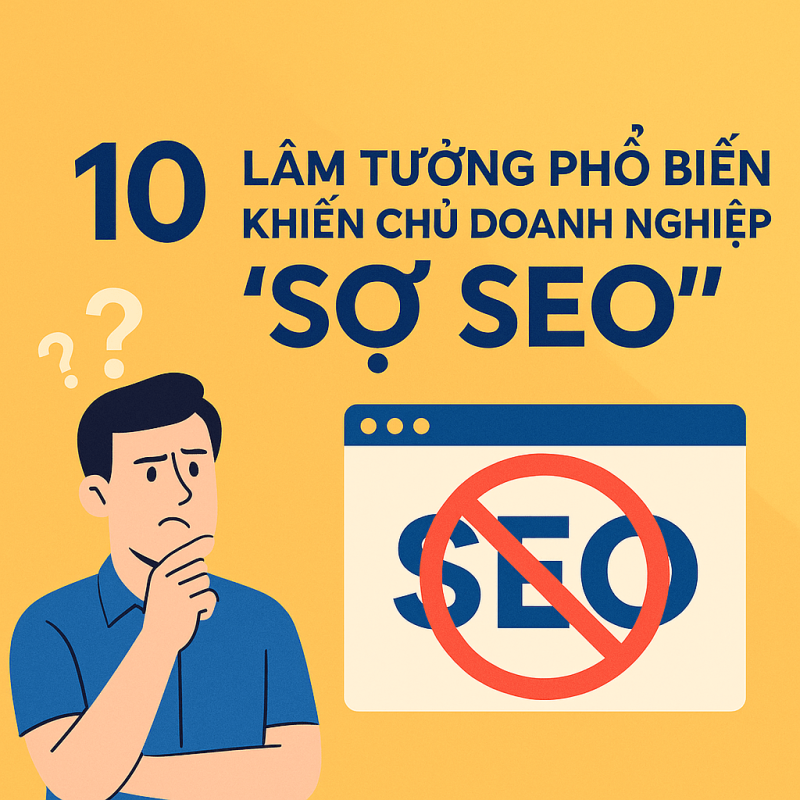 10 sai lầm phổ biến sợ seo