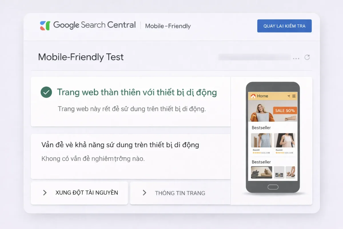 Mobile friendly optimize
