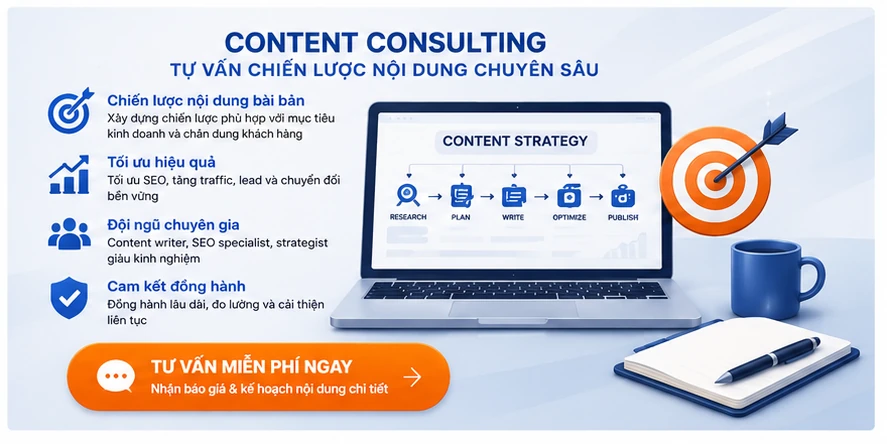 Tư vấn chiến lược content cho doanh nghiệp